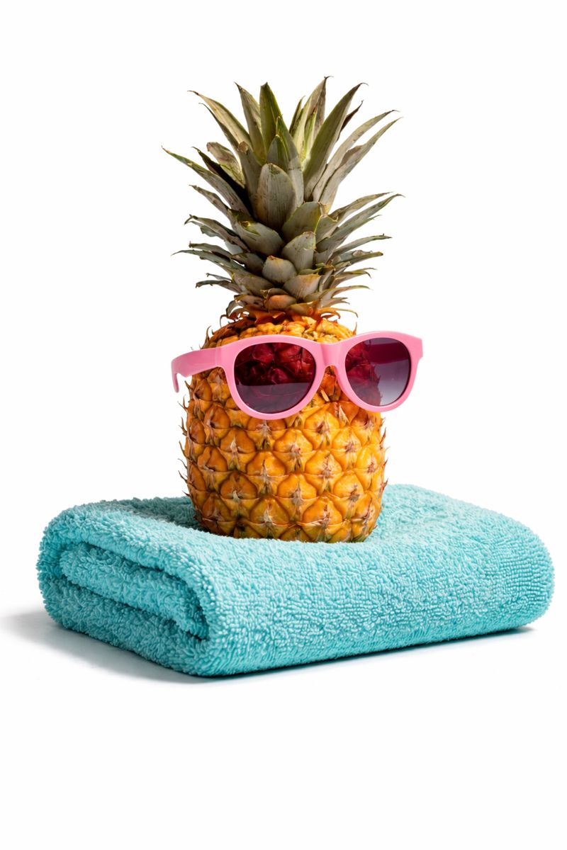 Pineappleonbeachtowel