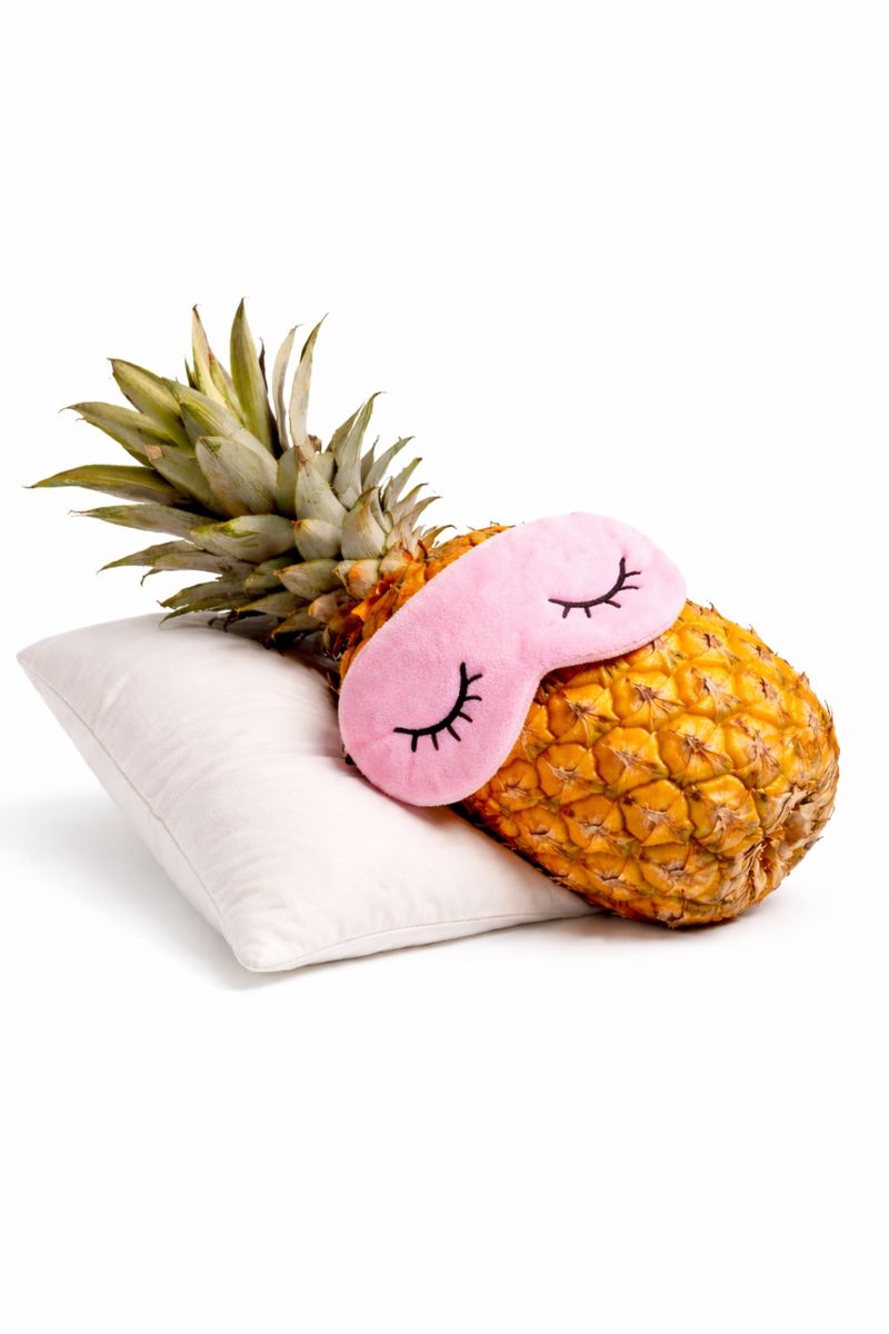 Pineapplewithsleepmask